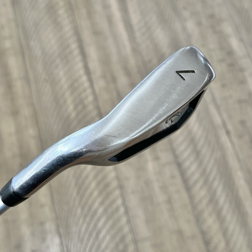 Left-Handed Women's Callaway REVA Single 7-Iron Ladies Graphite Shaft 36.5” - Picture 3 of 10